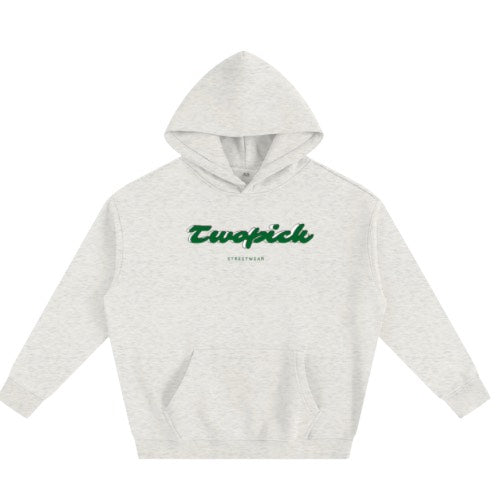 Hoodies fleeced logo vert