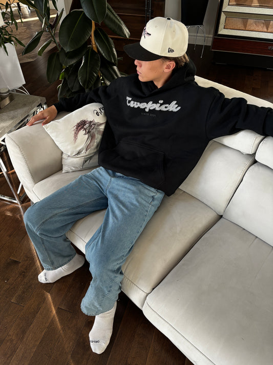 Oversized fleeced hoodies